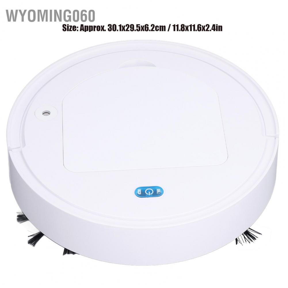 [Hàng Sẵn] Robot hút bụi 3 trong 1 Tiếng ồn thấp Máy quét tự động thông minh đa chức năng để sử dụng trong gia đình【Wyoming060】