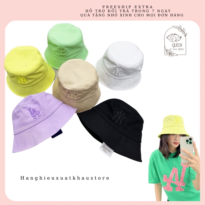 Mũ tròn/bucket thể thao LA ảnh thật
