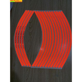 🌴TEM PHẢN QUANG RCB (3M) DÁN MÂM XE MÁY –OTO ( GIÁ 1 BỘ)🌴
