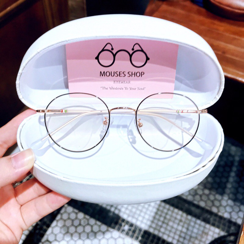 [Mã SKAMSALE07 giảm 10% đơn từ 150K] Kính mắt Suzy 29120_kính mắt tròn nhỏ_gọng kính kim loại | BigBuy360 - bigbuy360.vn