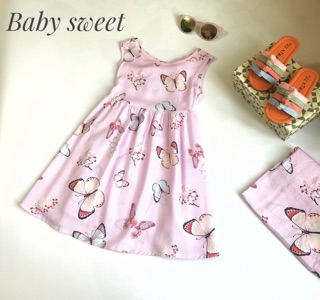 Váy lanh hở lưng siêu mát