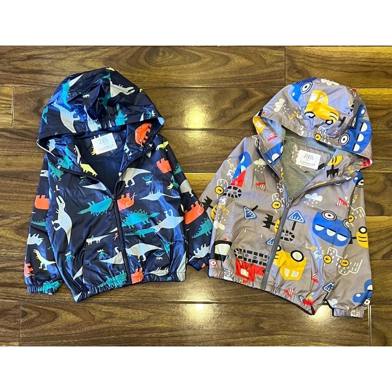 Áo khoác Gió Z.R lót nỉ xuất sịn cho bé