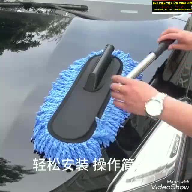Chổi nano lau rửa xe ô tô chuyên dụng