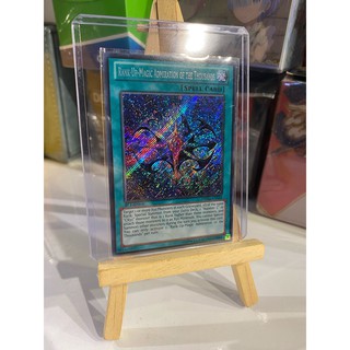 Lá bài thẻ bài Yugioh Rank Up Magic Admiration of the Thousands - Secret Rare - Tặng bọc bài nhựa bảo quản