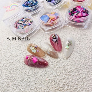 Hũ sỏi trang trí móng tay Nail ,sỏi 3 mẫu hót