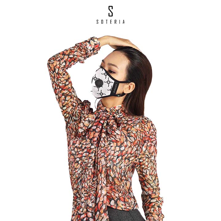 Khẩu trang tiêu chuẩn Quốc Tế Soteria Signature ST137, bộ lọc bụi mịn N95 BFE PFE 99 đến 0.1 micromet