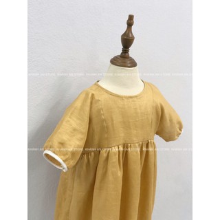 Đầm linen tưng mẹ và bé