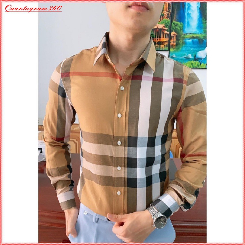 Áo sơ mi kẻ sọc thời trang nam cao cấp phong cách nam tính 3 màu trẻ trung basic | BigBuy360 - bigbuy360.vn