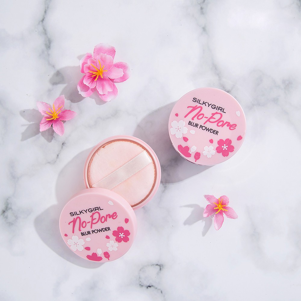Phấn Phủ Che Lỗ Chân Lông Silkygirl No-Pore Blur Powder 5g | BigBuy360 - bigbuy360.vn