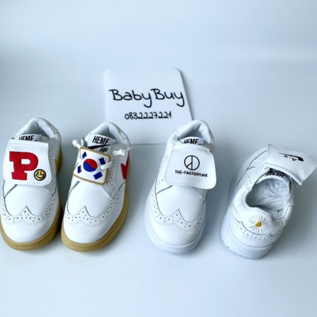 GIÀY THỂ THAO CHO BÉ , GIÀY SNEAKER BÉ TRAI VÀ BÉ GÁI GD HÀN QUỐC