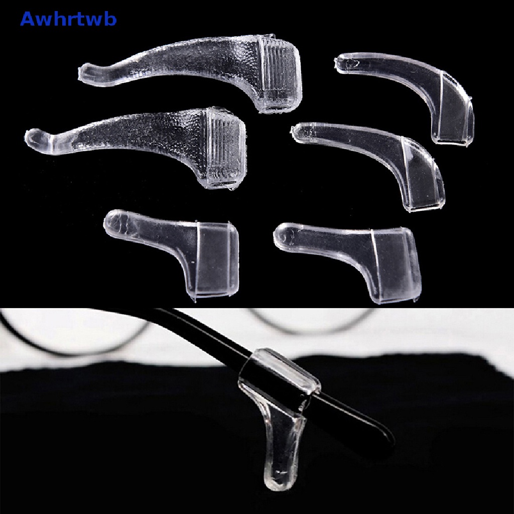 Set 10 Cặp Kẹp Giữ Mắt Kính Chống Trượt Bằng Silicon Mới