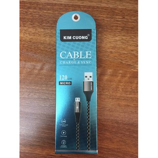 CÁP SẠC NHANH KIM CƯƠNG S37M CỔNG MICRO USB