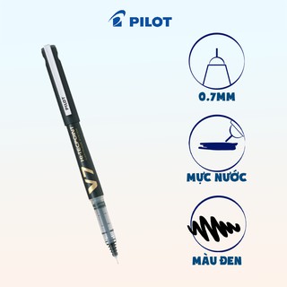 Bút Pilot mực nước Hi-Techpoint V7 Cartridge System – Cartridge Thay Nhanh, Ngòi 0.7mm, Chính Hãng