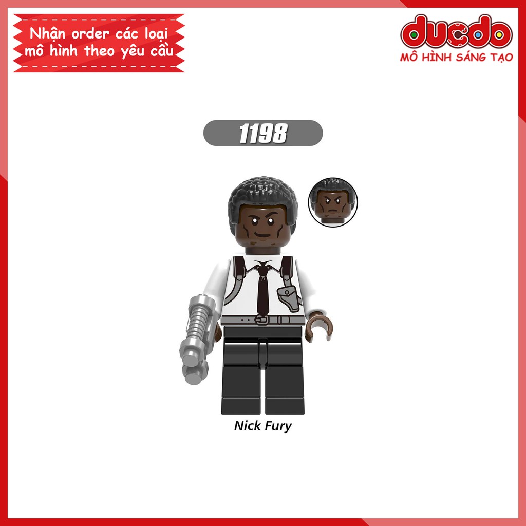 Minifigures biệt đội Star Force tuyệt đẹp - Đồ chơi Lắp ghép Xếp hình Mini Mô hình XINH 0250