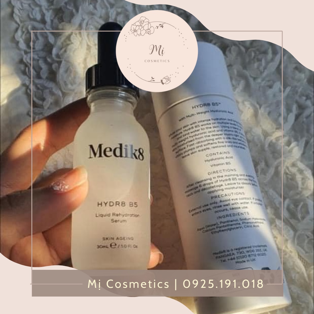 SERUM B5 HYDR8 MEDIK8 CẤP ẨM PHỤC HỒI DA 30ML/60ML