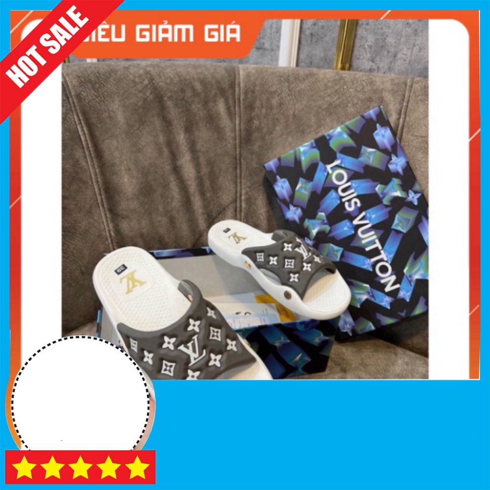 Dép Quai Ngang Nam Nữ LV Cao Cấp Chất Liệu siêu bền siêu nhẹ TrungPii Siêu rẻ shopee