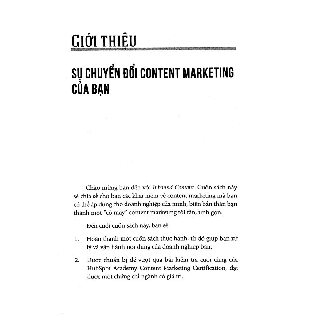 Sách - Xây dựng chiến lược nội dung theo phương thức Inbound [First News]