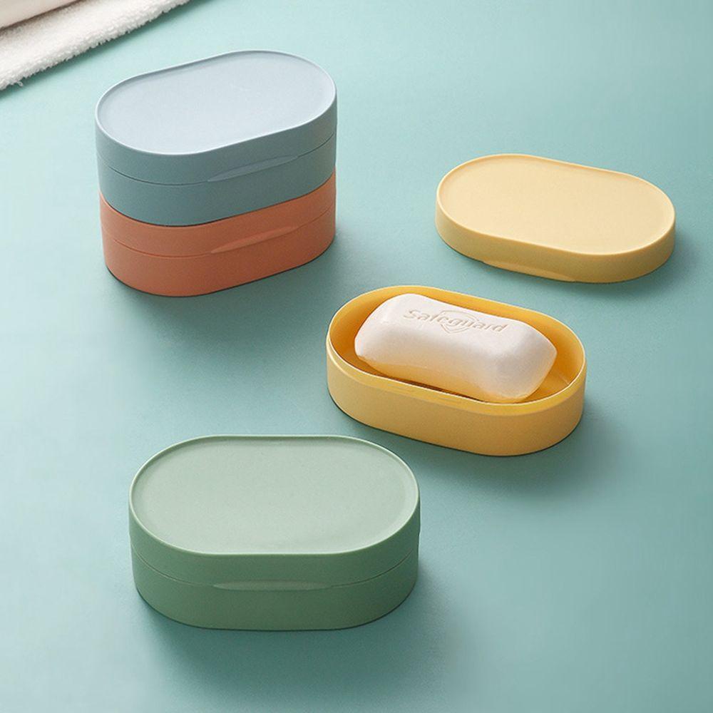 Khay Đựng Xà Phòng Chống Thấm Nước Có Nắp Đậy Tiện Dụng Giá Đỡ