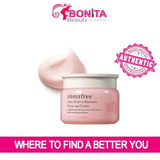 Kem Dưỡng Da Nâng Tone Innisfree Jeju Cherry Blossom Tone-Up Cream