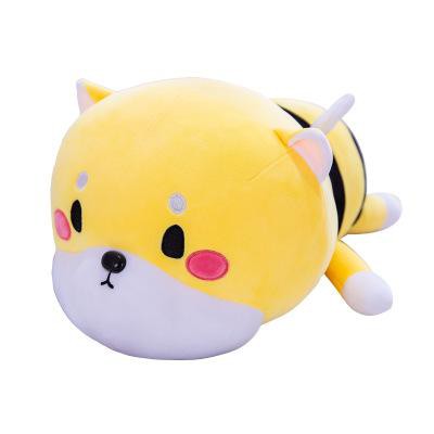 Gấu chó shiba mặc áo ong chó bông 25cm G25B4 gấu bông dễ thương