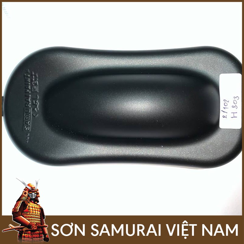 Màu Xám Khói H303 Son Samurai - Combo Son Xit Samurai H303 (Bóng Nhám 128A)