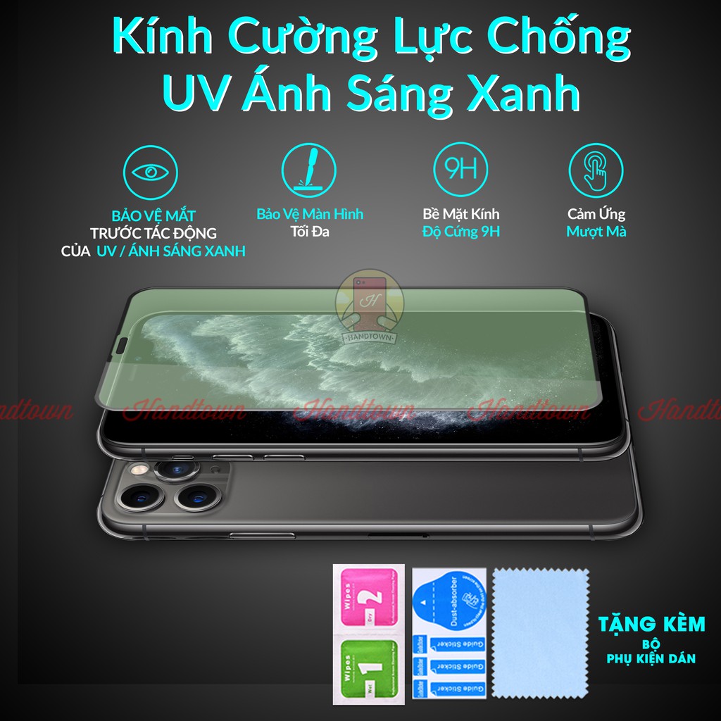 Kính Cường Lực Chống UV Ánh Sáng Xanh iPhone 6/ 6s / 7 / 8 / 7Plus / 8Plus / X / XS / Xs Max / 11 / 11 Pro / 11 Pro Max | WebRaoVat - webraovat.net.vn