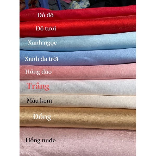 Vải tafta nhũ đẹp