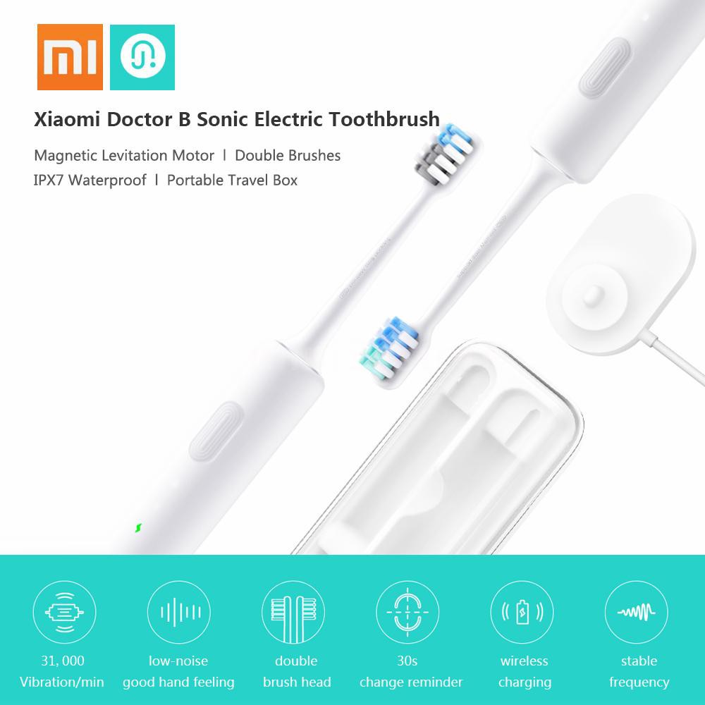 2 Đầu Bàn Chải Đánh Răng Điện Thay Thế Cho Bàn Chải Đánh Răng Điện Xiaomi Doctor B