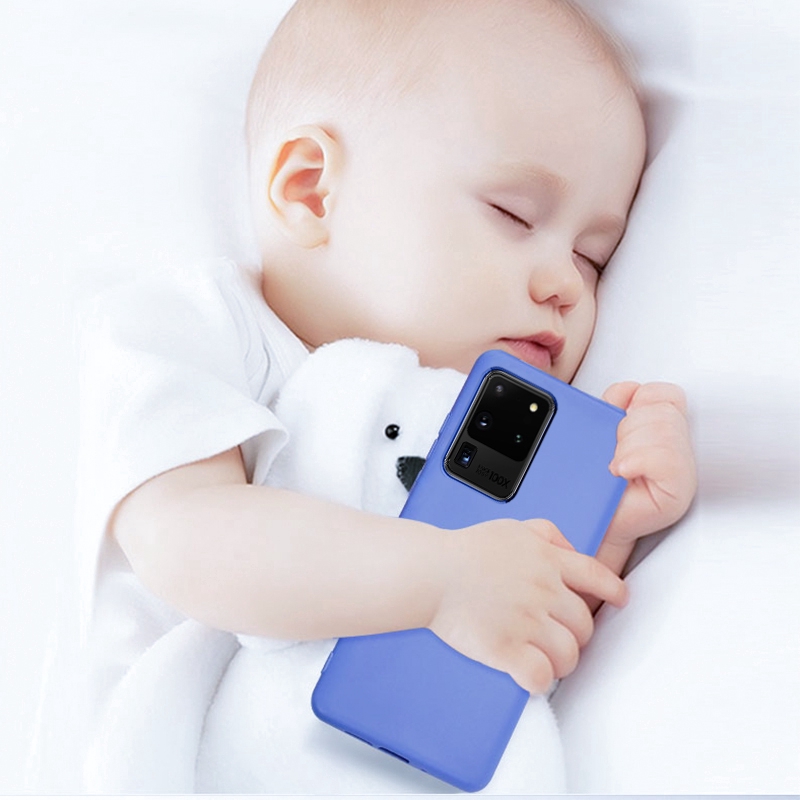 【Ready Stock】Liquid Silicone Soft Case For Samsung Galaxy S20 Ultra Plus A51 A71 Back Cover