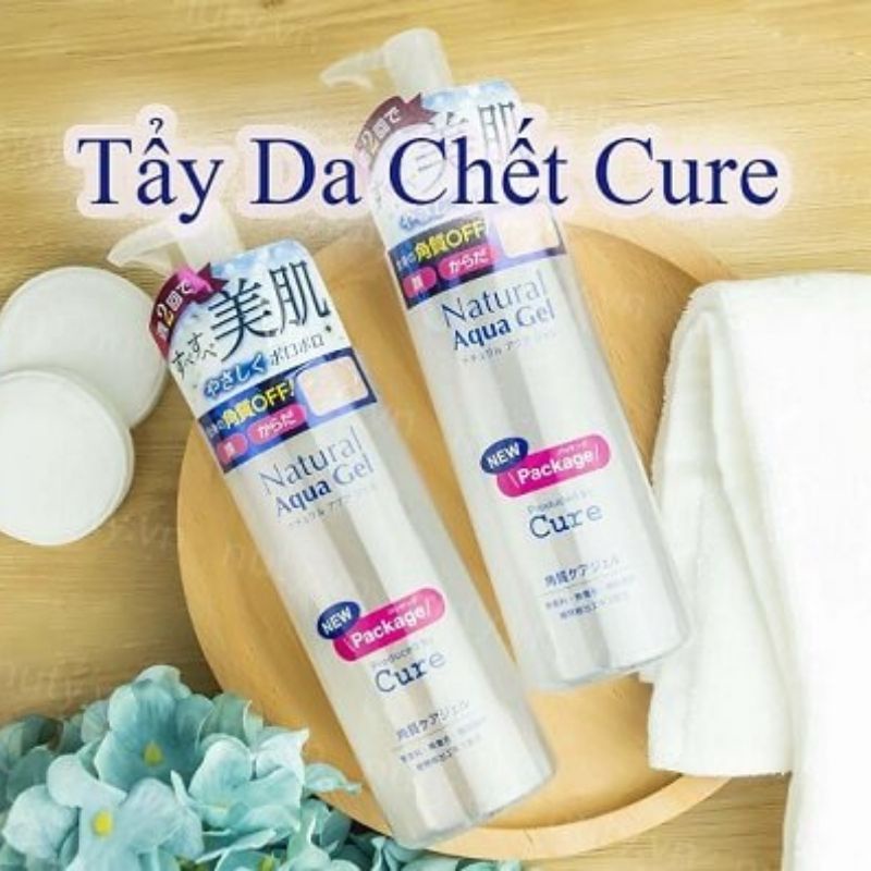 Tẩy da chết Cure Natural Aqua Gel Chính Hãng