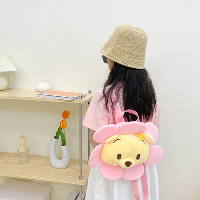 Cute Backpack Plush School Bag for Teenagers Youth Rucksack Student Casual Daypack Female Book Bags