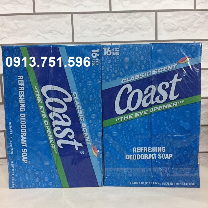 Xà phòng tắm Coast 113g USA