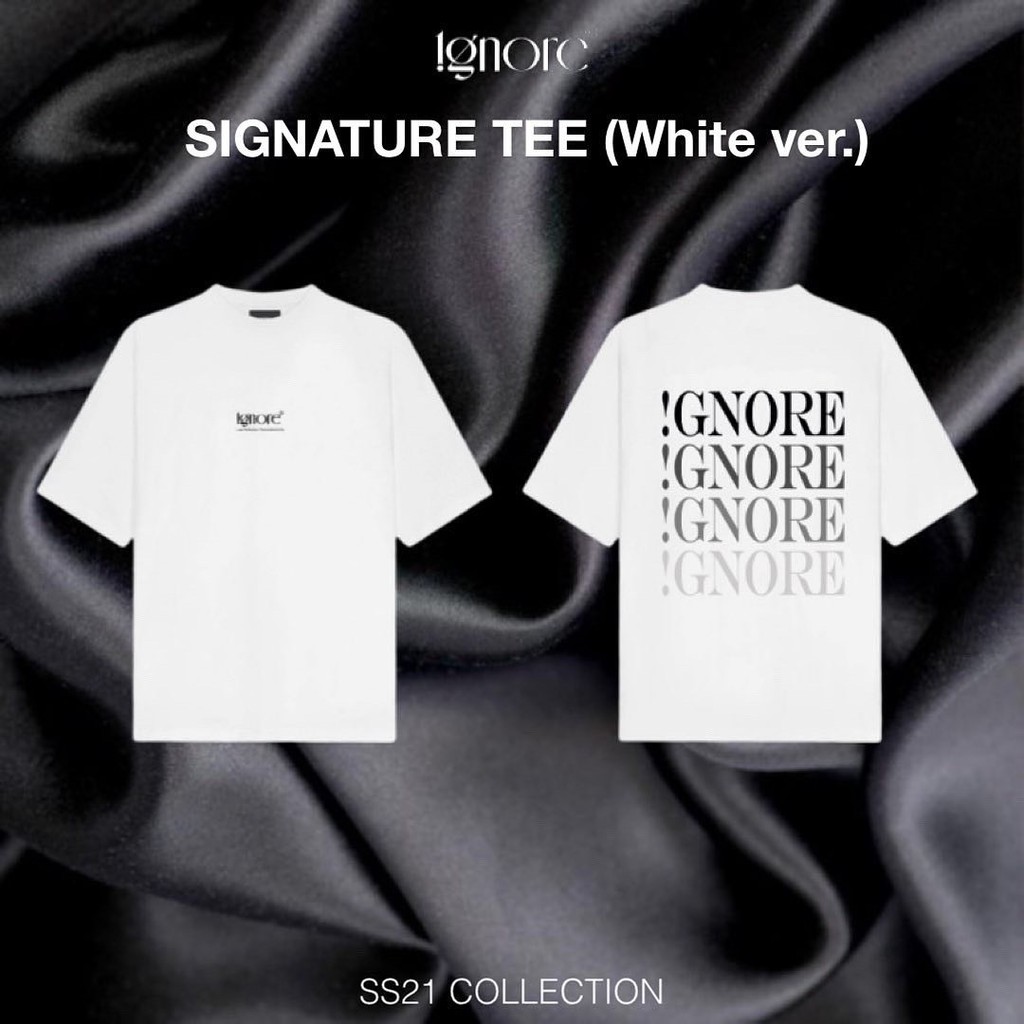 SIGNATURE TEE (White) | SELF LOVE | SS21 COLLECTION | Áo phông thiết kế chất Cotton Organic in cao cấp
