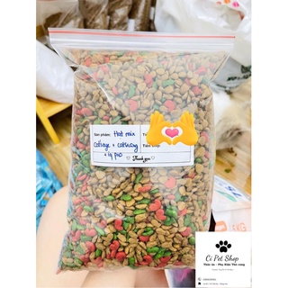 Hạt thức ăn khô dành cho mèo - Hạt mix catsrang cateye rau củ