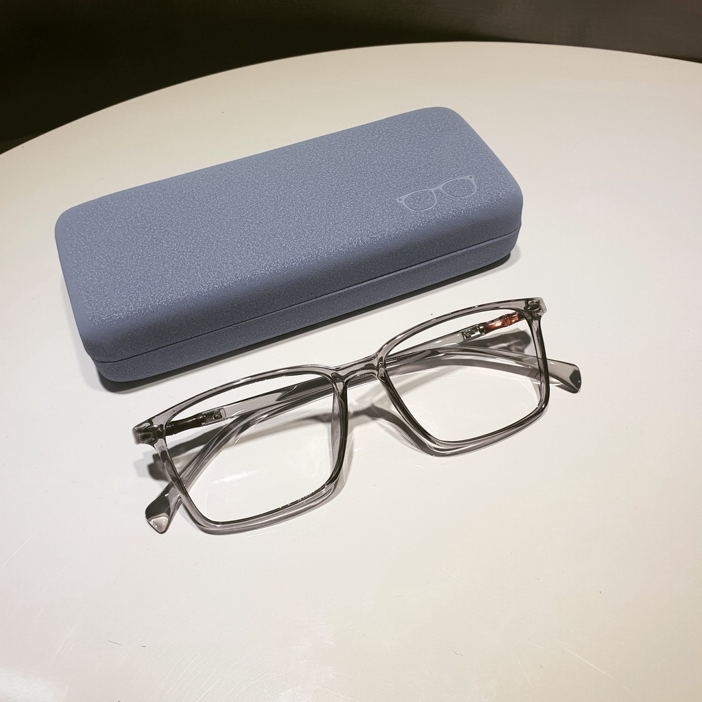 Gọng kính nhựa dẻo vuông Qiwa Eyewear 8087, kính mắt thời trang lắp được cận | BigBuy360 - bigbuy360.vn