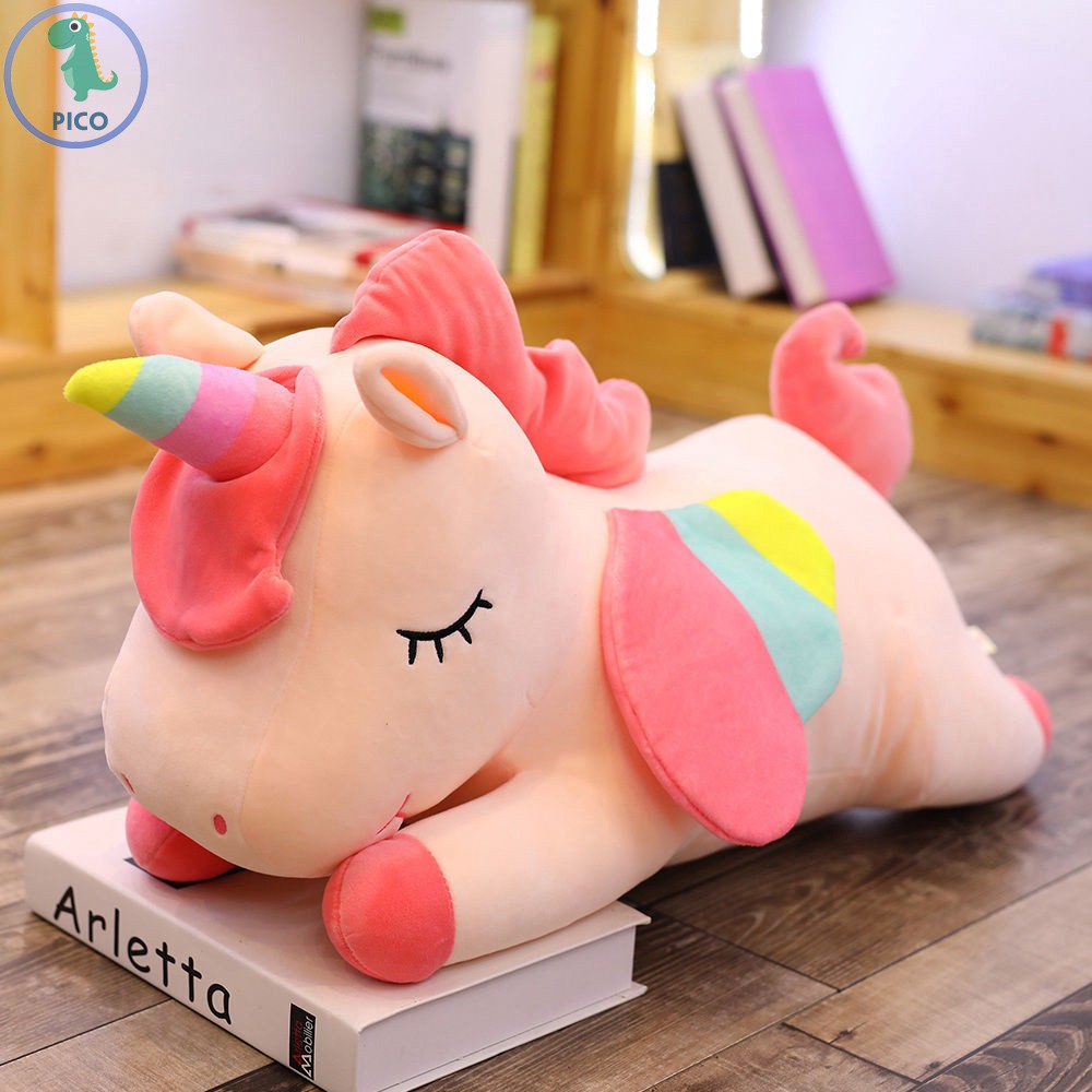 Gấu bông kỳ lân Unicorn - Kỳ lân hồng - Pony 50cm- 80cm- 1m -1m2