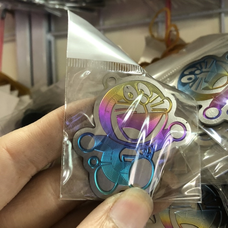 Tem Logo Móc Khoá Hình Doremon Titan