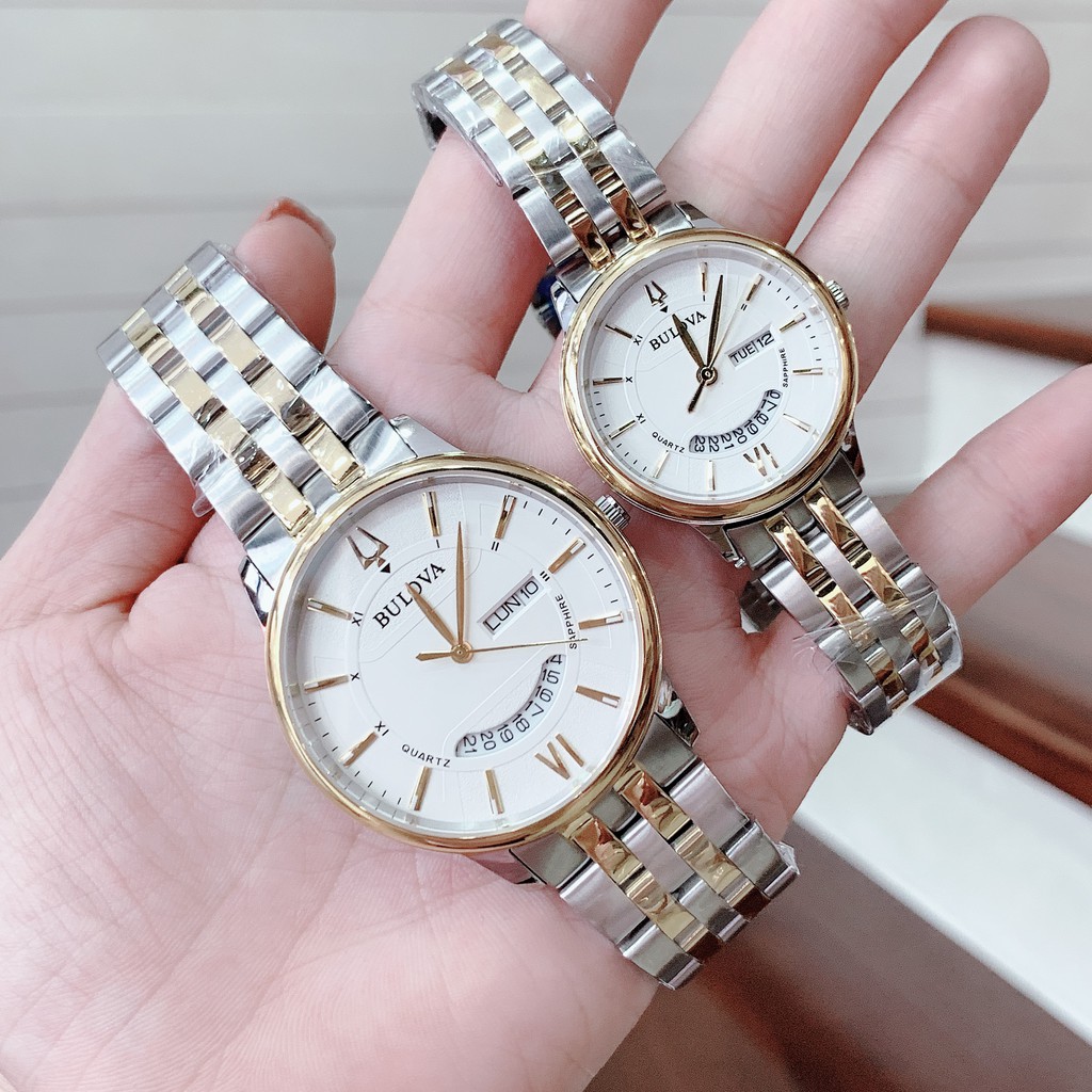 ĐỒNG HỒ NAM NỮ BULOVA , DÂY THÉP , SIZE 28/40MM (KINGWATCH)