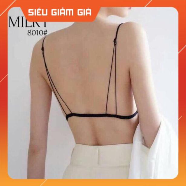 Áo Bra 2 Dây Mảnh Chất Liệu Cotton Thoáng Mát Siêu Sexy 2099