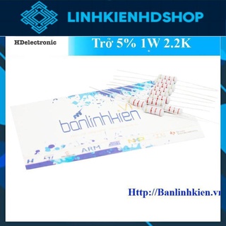 Trở 5% 1/2W các giá trị từ 0.22R-180R ( Túi 10 con) zin