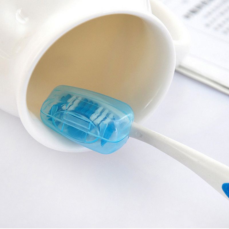 Set 5 Nắp Nhựa Bảo Vệ Bàn Chải Đánh Răng Chống Bụi Có Thể Tái Sử Dụng Cho Du Lịch Indo