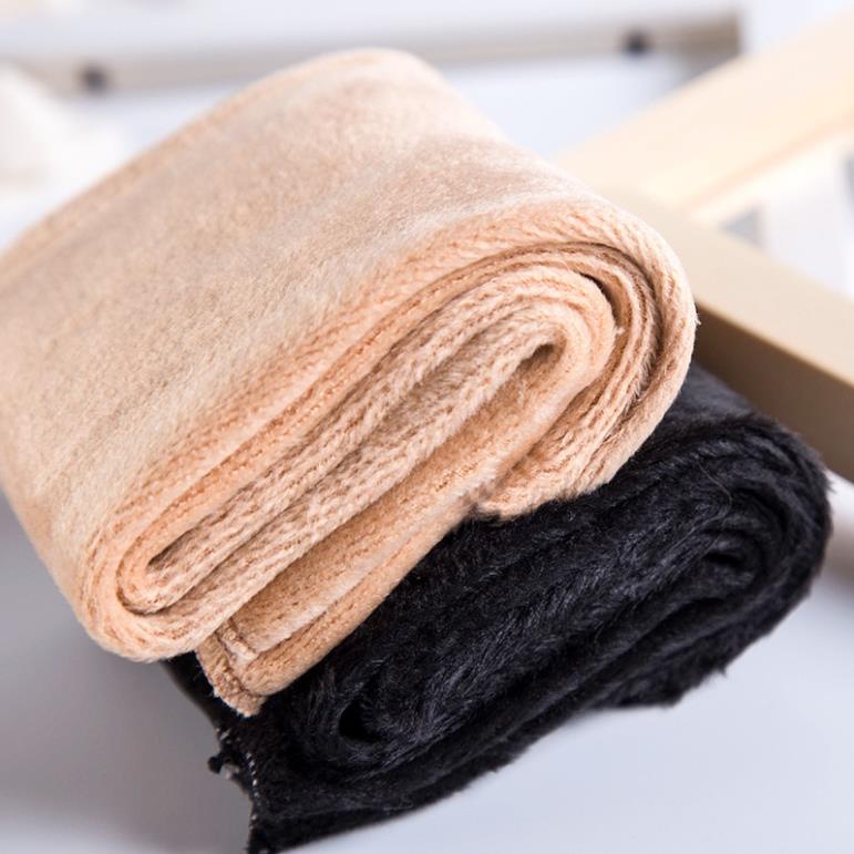 Vớ nữ cổ cao MILASO tất cao cổ nữ dày lót lông giữ nhiệt siêu ấm FAS-001356