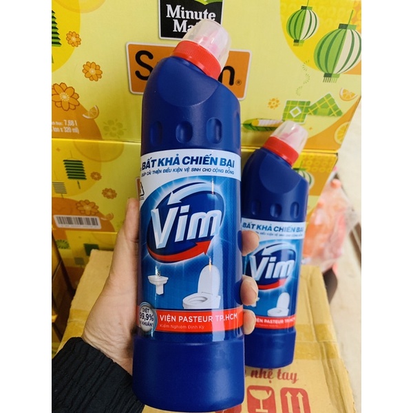 Chất Tẩy Rửa Bồn Cầu Và Nhà Tắm Vim 475ml(chai bé)