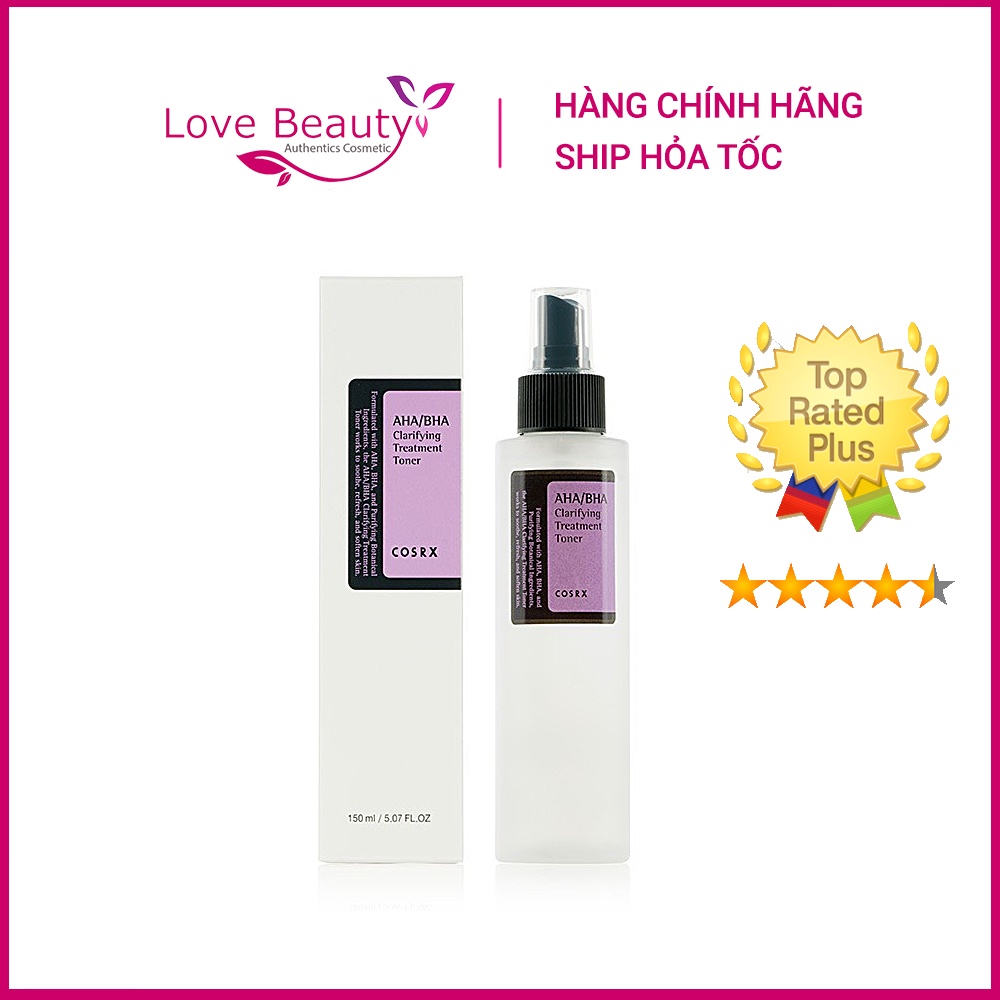 Nước Hoa Hồng Cosrx AHA/BHA Clarifying Treatment Toner