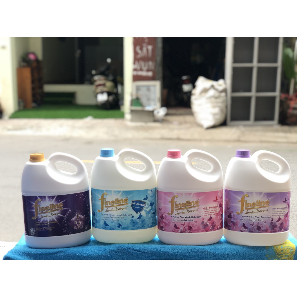 MƯỚC GIẶT XẢ QUẦN ÁO FINELINE THÁI LAN 3000ml