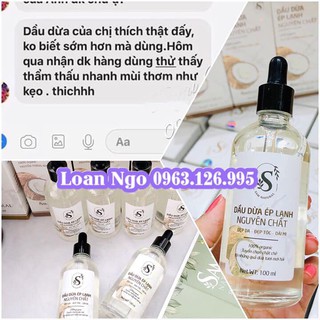 Dầu dừa ép lạnh nguyên chất Sam Natural