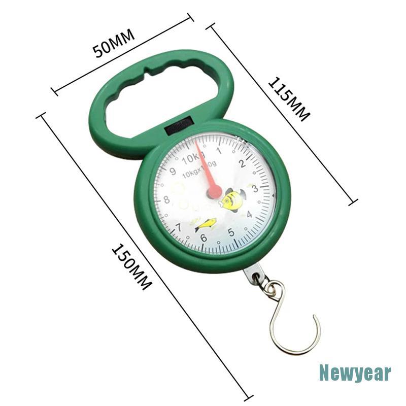 [Newyear]Portable Mini Pointer Hook Hanging Weighing Scales Weighing Scales for Fishing