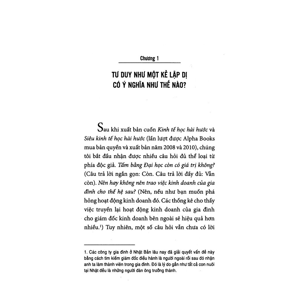 [ Sách ] Tư Duy Như Một Kẻ Lập Dị (Tái Bản) | BigBuy360 - bigbuy360.vn