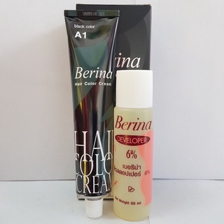 Thuốc nhuộm tóc Berina phủ bạc  A1-A2