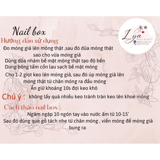 [MẪU TRENDY] NAILBOX MÓNG ÚP THIẾT KẾ THEO YÊU CẦU